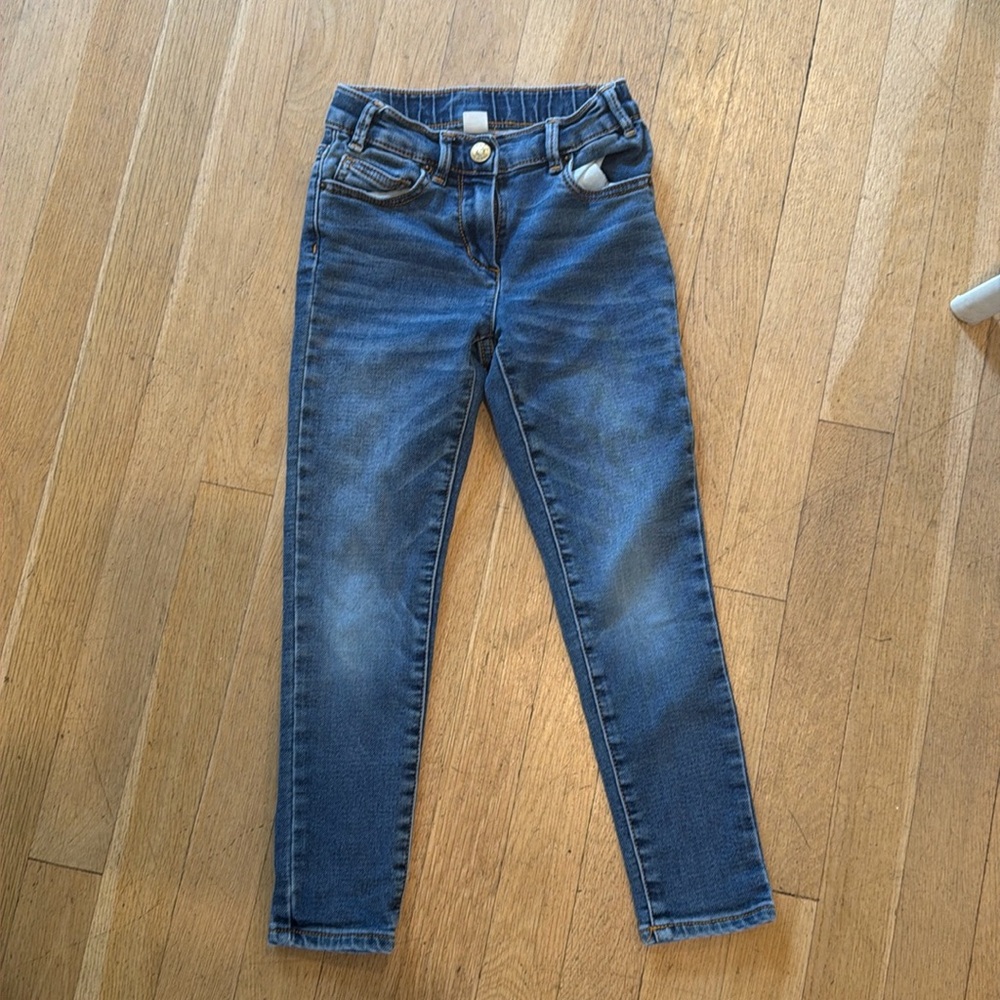 Crewcuts Girls Stretchy Jeans, size 7 (fits more like a 6)